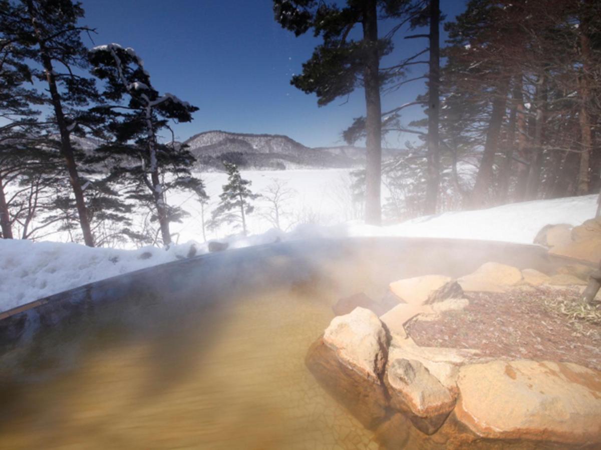 Urabandai Lake Resort Geihinkan Nekoma Rikyu Kitashiobara المظهر الخارجي الصورة